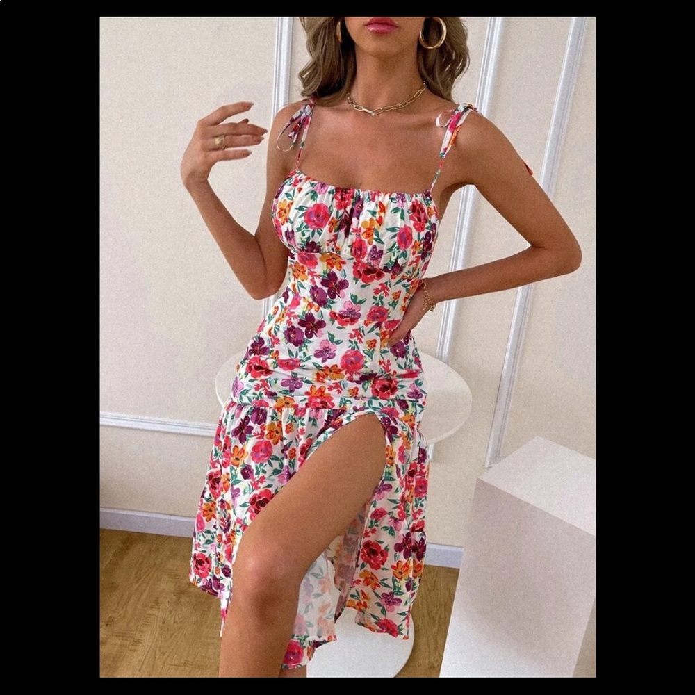 Floral summer dress